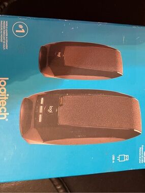 Logitech Black Desktop USB Speakers